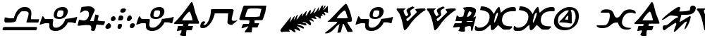 Hermetic Spellbook Italic