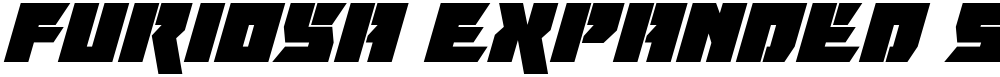 Furiosa Expanded Super-Italic