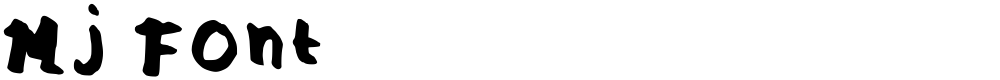 Mj Font