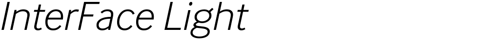 InterFace Light