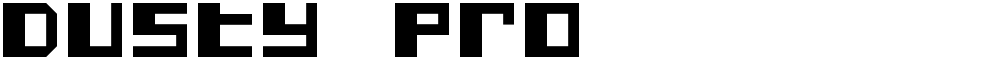 Dusty Pro