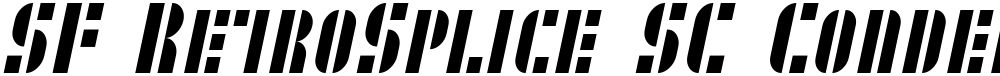 SF RetroSplice SC Condensed