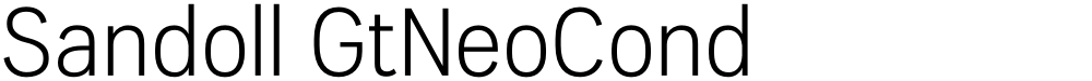 Sandoll GtNeoCond