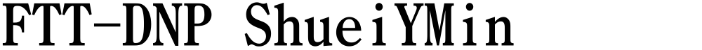FTT-DNP ShueiYMin