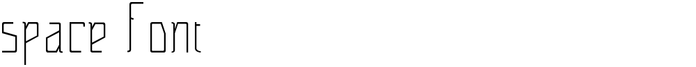 space font