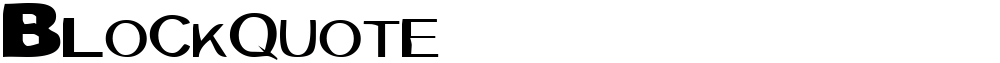 Blockquote