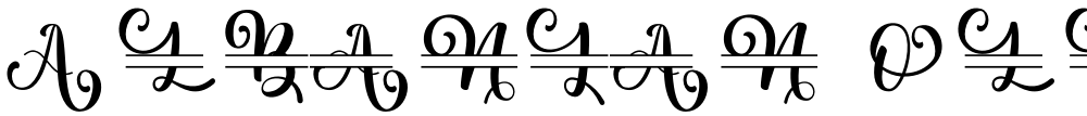 Albanian Olive Monogram 1