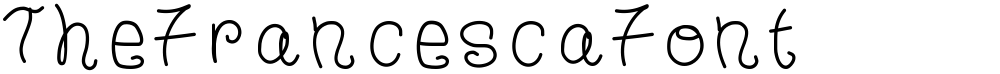 TheFrancescaFont