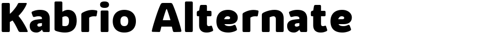 Kabrio Alternate