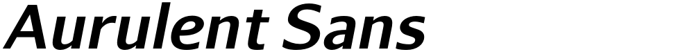 Aurulent Sans