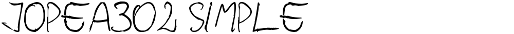 jopea302 Simple