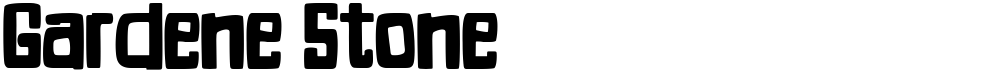 Gardene Stone