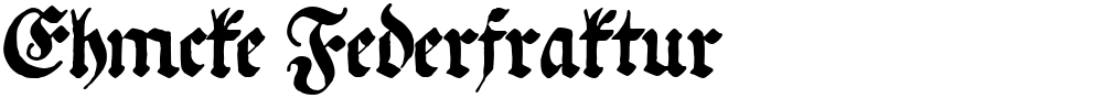 Ehmcke Federfraktur
