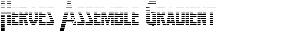 Heroes Assemble Gradient