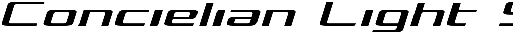Concielian Light Semi-Italic