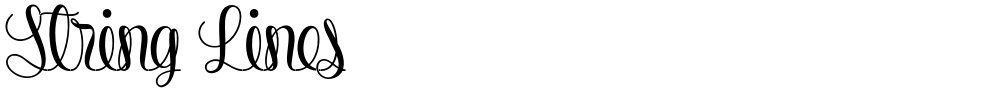 String Lines