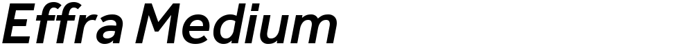 Effra Medium