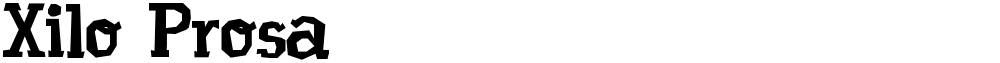 Xilo Prosa