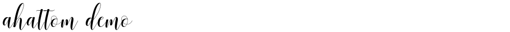 ahattom demo