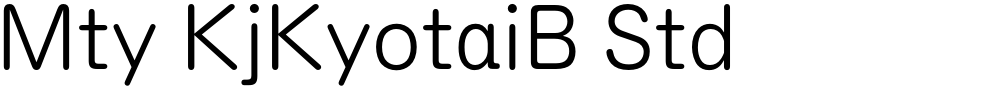 Mty KjKyotaiB Std