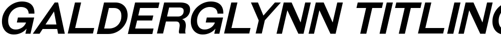 Galderglynn Titling