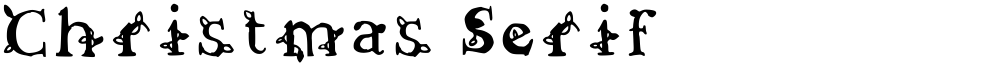 Christmas Serif