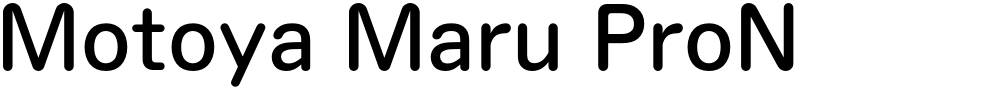 Motoya Maru ProN