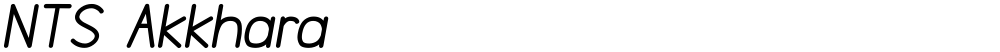 NTS Akkhara