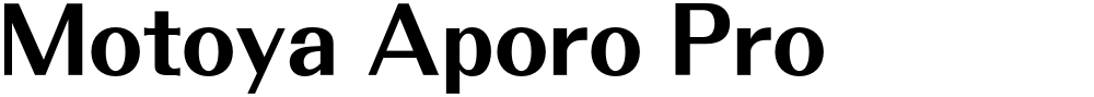 Motoya Aporo Pro