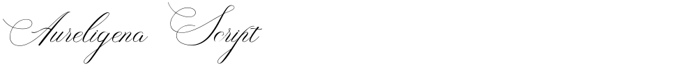 Aureligena Script