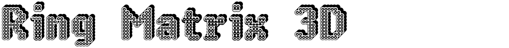 Ring Matrix 3D