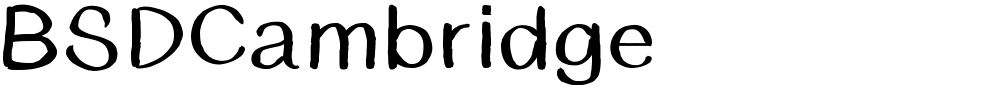 BSDCambridge