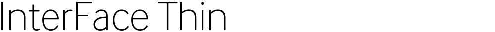 InterFace Thin