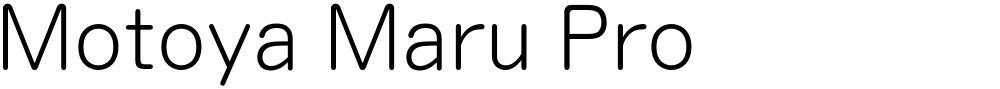 Motoya Maru Pro