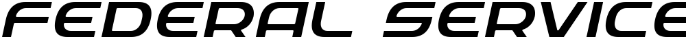 Federal Service Light Expanded Italic