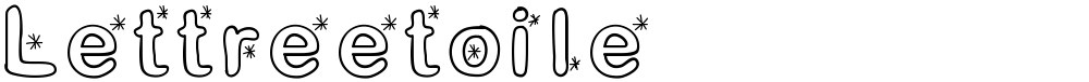 Lettreetoile