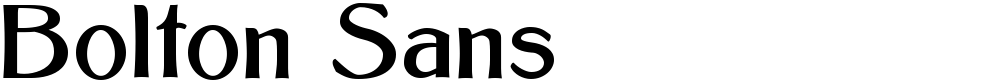 Bolton Sans
