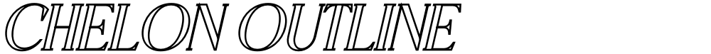 CHELON OUTLINE