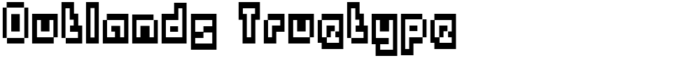 Outlands Truetype