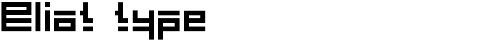 Eliot type