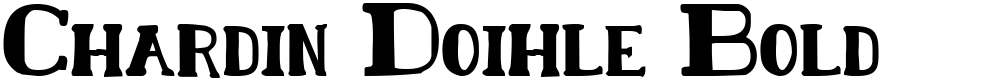 Chardin Doihle Bold