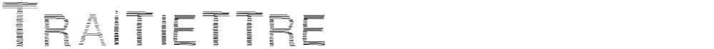 Traitlettre