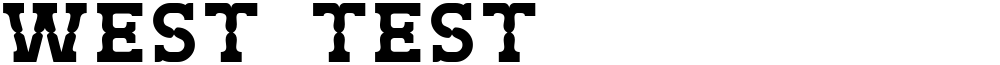 West Test