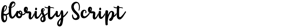 floristy Script