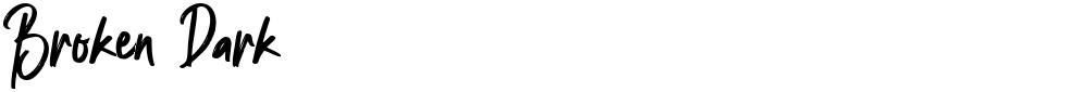 Broken Dark