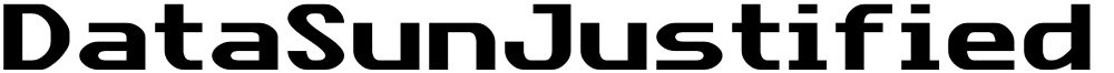 DataSunJustified