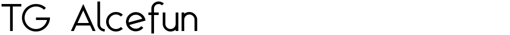 TG Alcefun