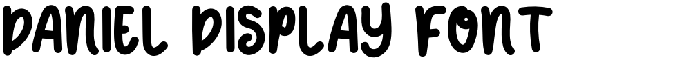 DANIEL DISPLAY FONT