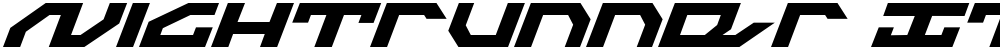 Nightrunner Italic