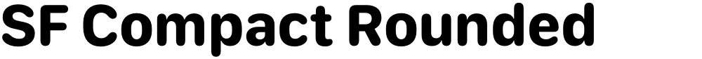 SF Compact Rounded